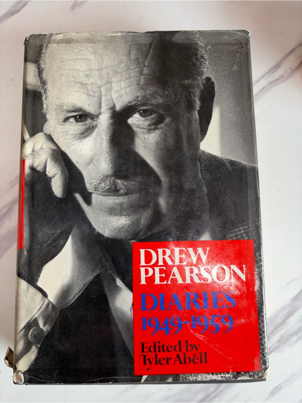 ๐ฅ Drew Pearson Diaries 1949-1959 Tyler Abell 1974 First Edition Hardcover DJ๐ฅ